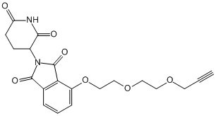 Thalidomide-O-PEG2-Propargyl