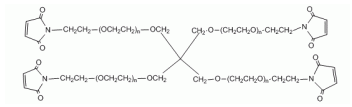 4-Arm-PEG-Maleimide，4-Arm-PEG-MAL多个马来酰亚胺活性基团PEG衍生物