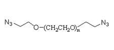 Azide-PEG-N3，MW：2000，叠氮-聚乙二醇-叠氮