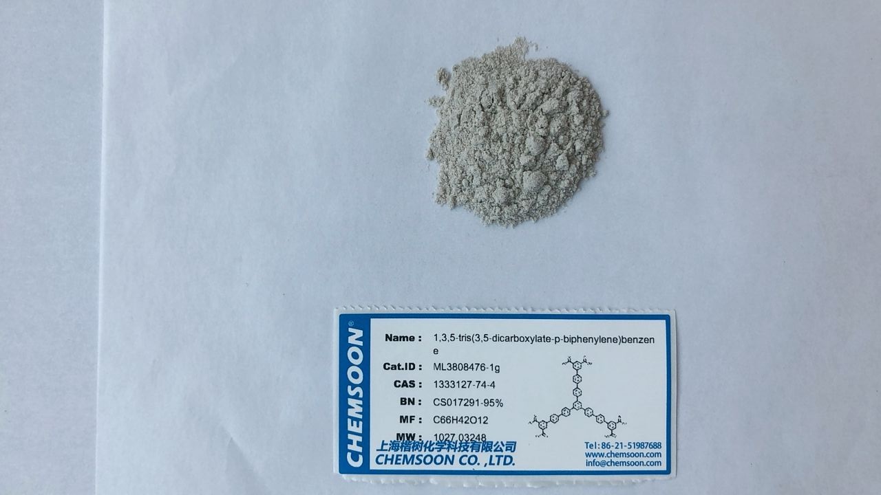 1,3,5-tris(3,5-dicarboxylate-p-biphenylene)苯(图3)