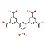 3,​5-​di(3',​5'-​dicarboxylphenyl)​benzoic acid