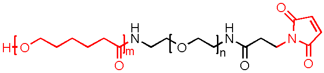 Poly(ε-caprolactone)-PEG-Maleimide，PCL-PEG-MAL