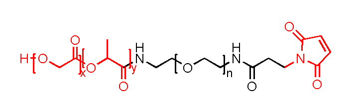 Poly(lactide-co-glycolide)-PEG-Maleimide，PLGA-PEG-MAL