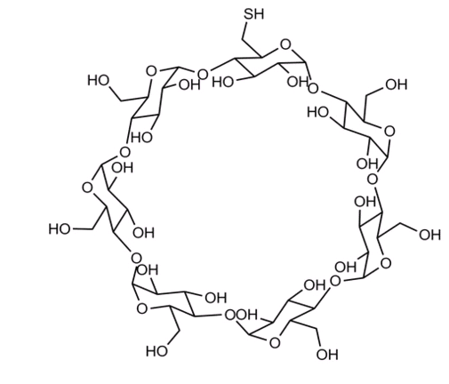 Cyclodetrin-β-SH，精基-β-环糊